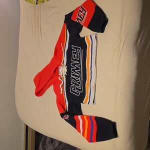 Grimey brand cropped hockey style sweatshirt